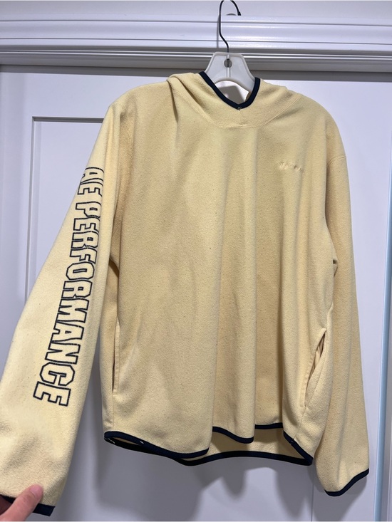 American Eagle Outfitters Tops - American Eagle Outfitters yellow Performance Fleece Pullover hoodie